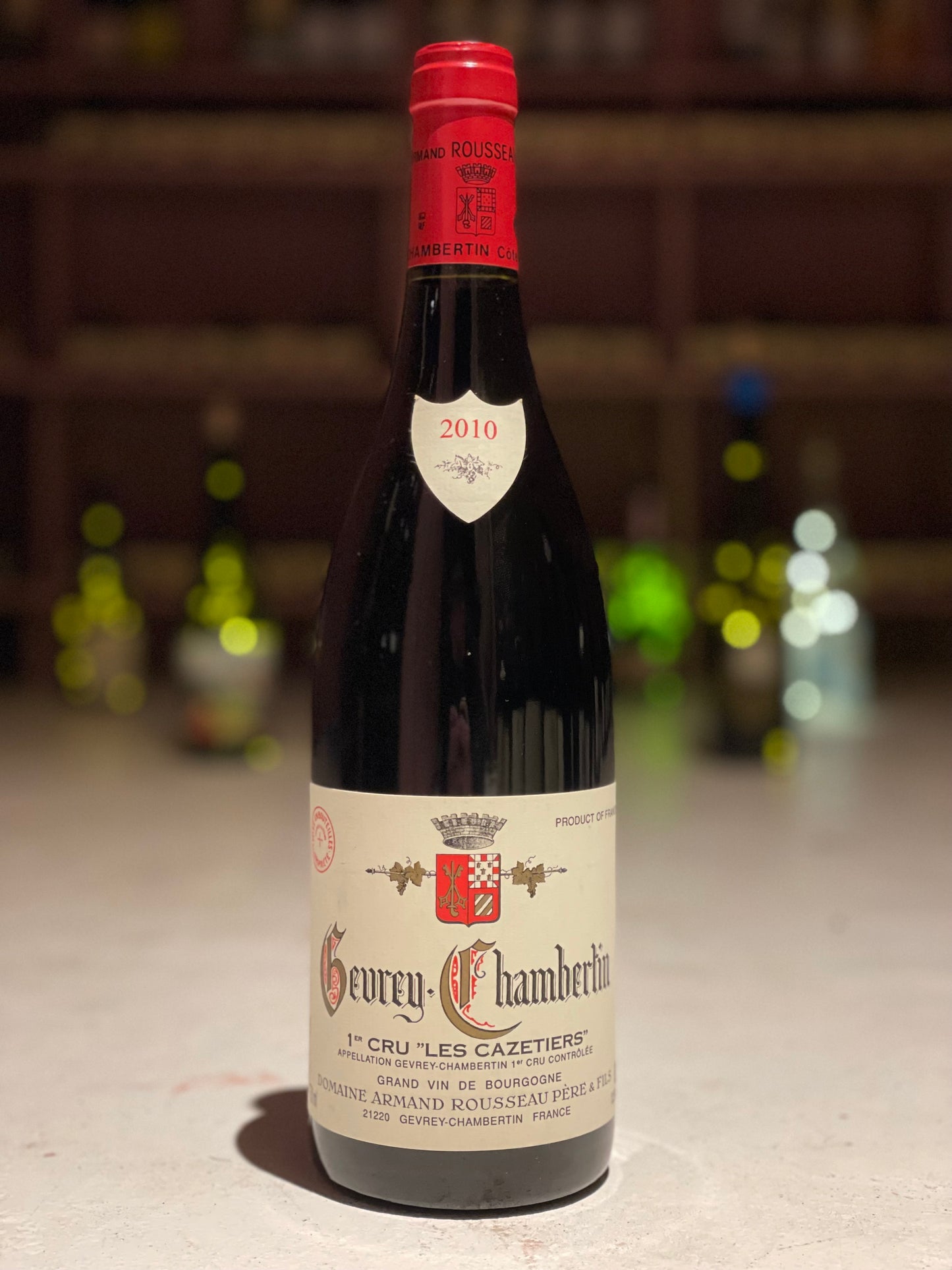 2010 Gevrey-Chambertin “Les Cazetiers” 1. Cru