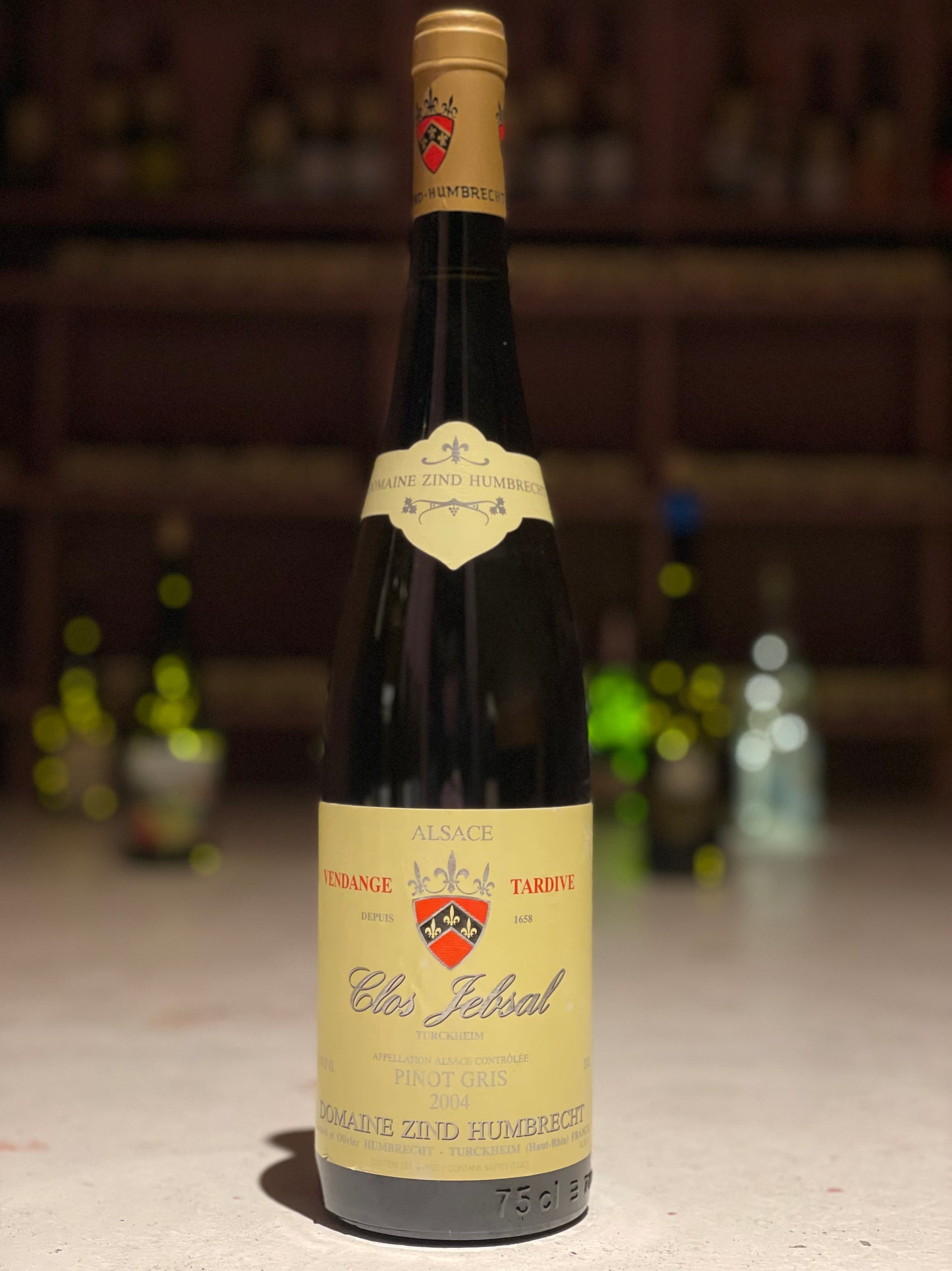 2004 Pinot Gris Clos Jebsal "Vendange Tardive"