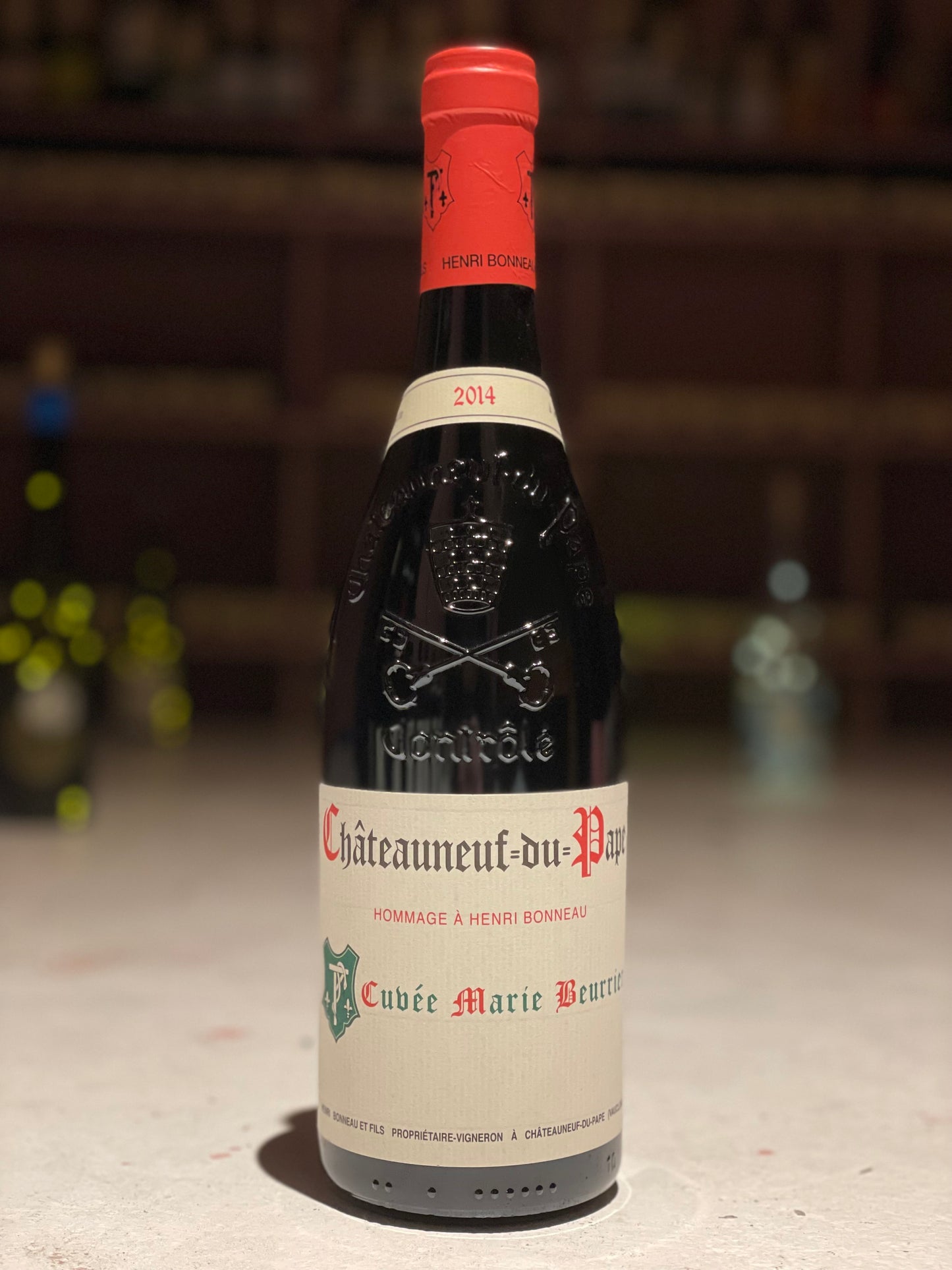 2014 Châteauneuf-du-Pape "Cuvée Marie Beurrier"