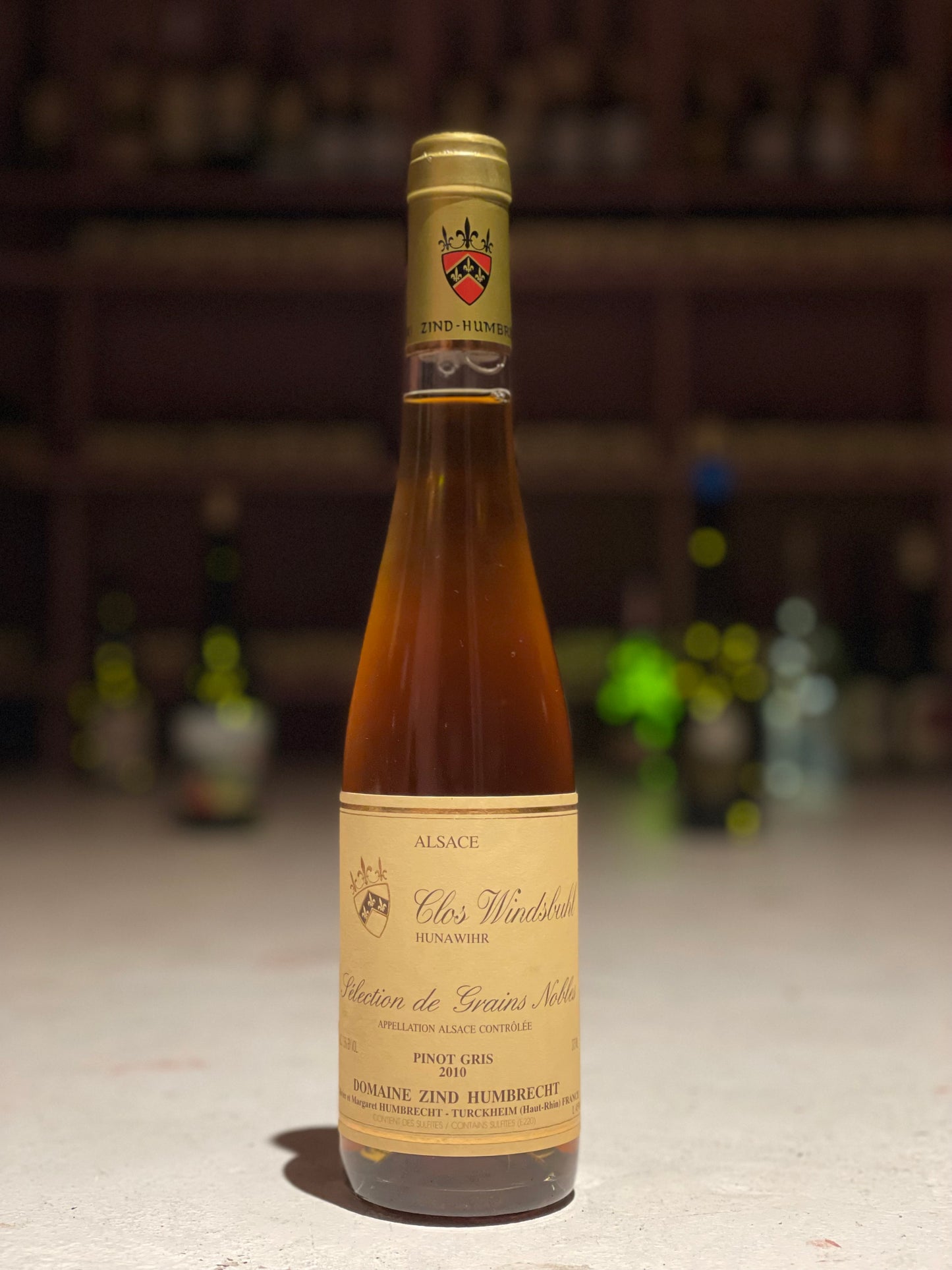 2010 Pinot Gris "Clos Windsbuhl", Sélection de Grains Nobles 1/2