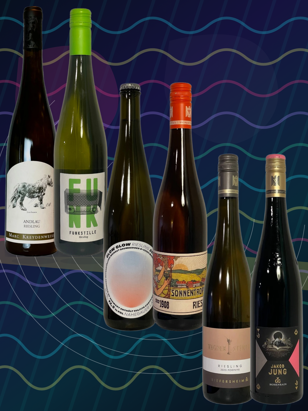 Smagekasse: Riesling – fra ung friskhed til moden dybde produktbillede